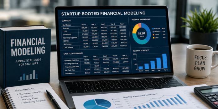 startup booted financial modeling