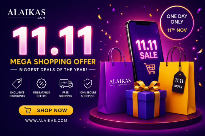 11 11 offer on alaikas.com